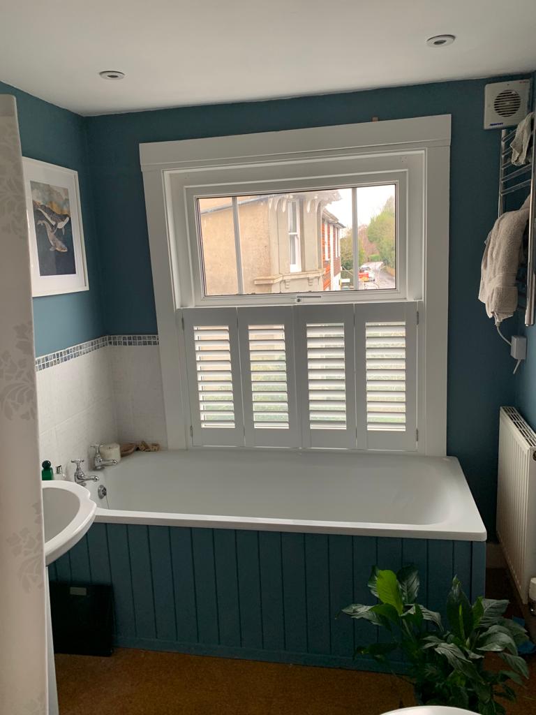 Bathroom Window Shutters | KD Shutters