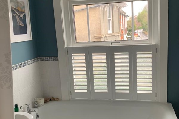 Bathroom Window Shutters | KD Shutters