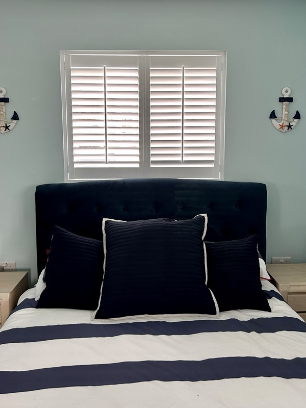 Bedroom Window Shutters | KD Shutters