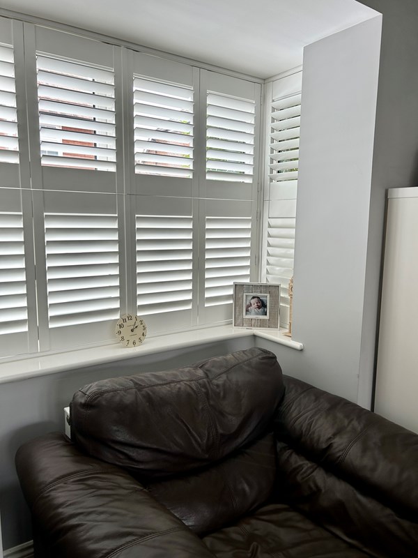 Living Room Window Shutters | KD Shutters