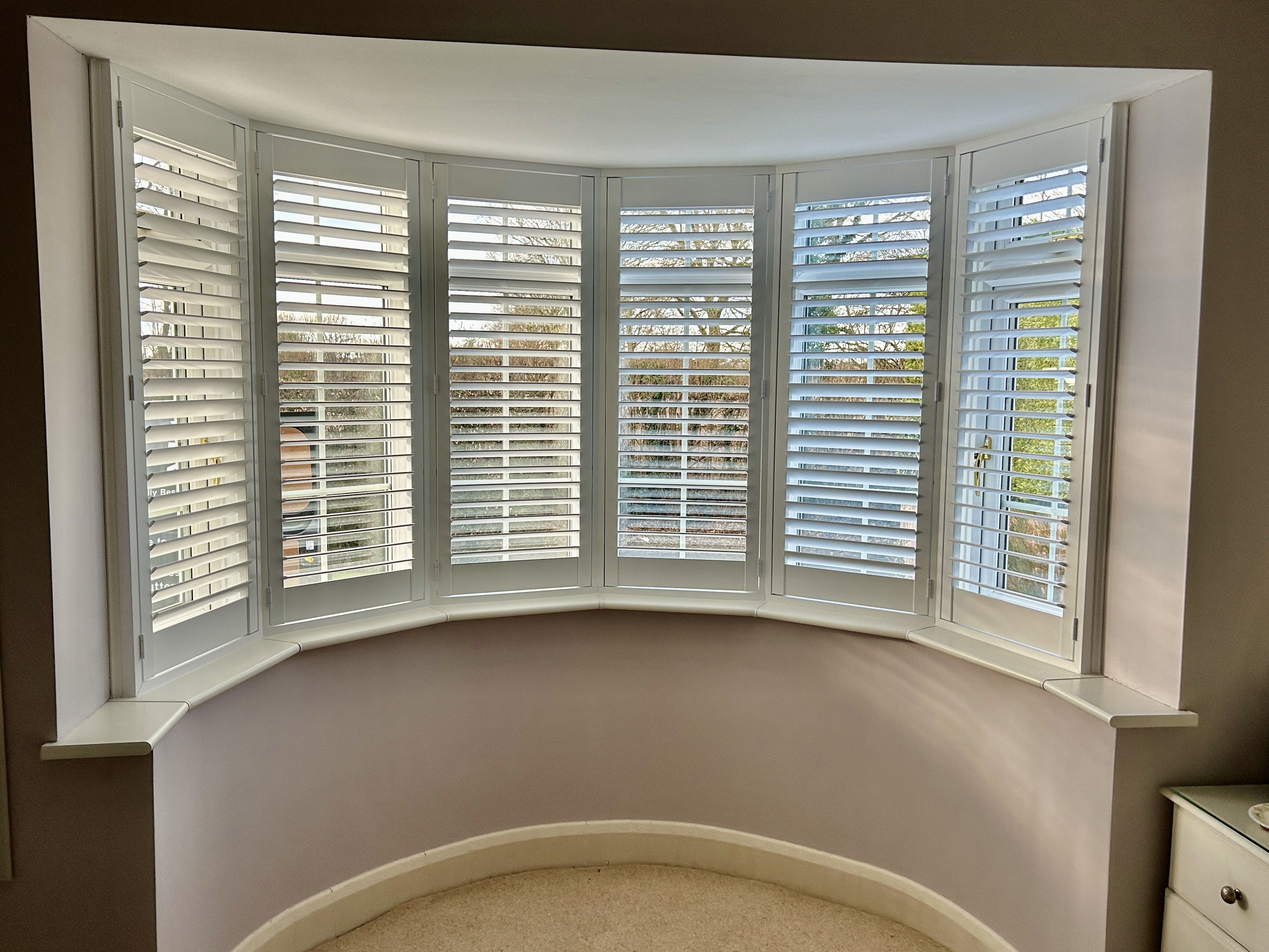 Bay Window Shutters | KD Shutters